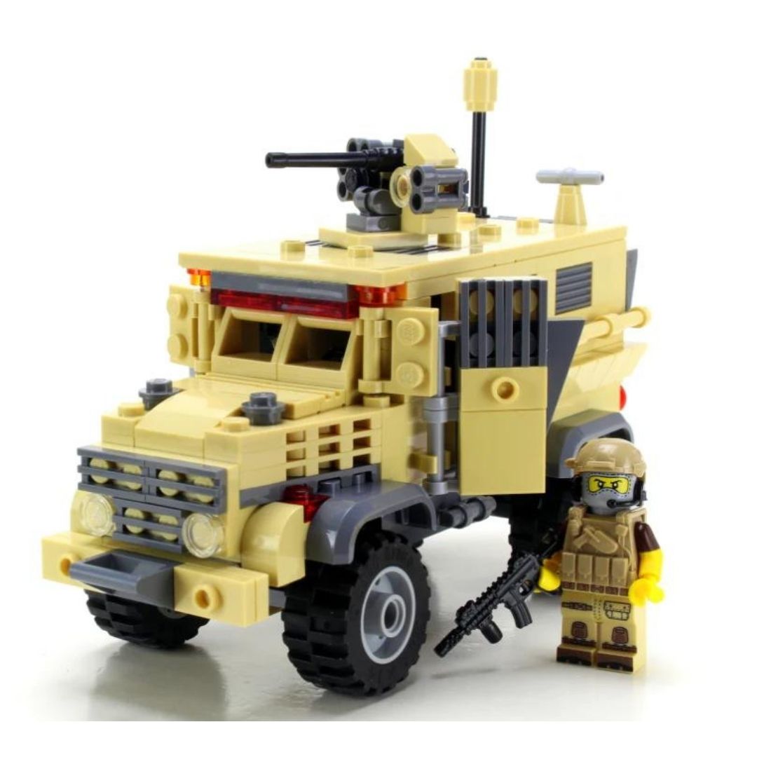 [Battle Brick] Mô Hình Lắp Ráp Lego MRAP Army APC LGBB05 | GameStop.vn