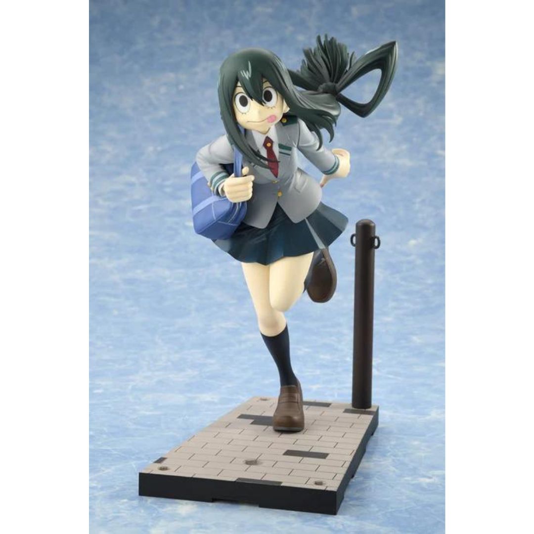 [Bellfine] Mô hình nhân vật Tsuyu Asui uniform ver connect collection 1/8 scale figure dòng My Hero Academia 20cm MHABF02