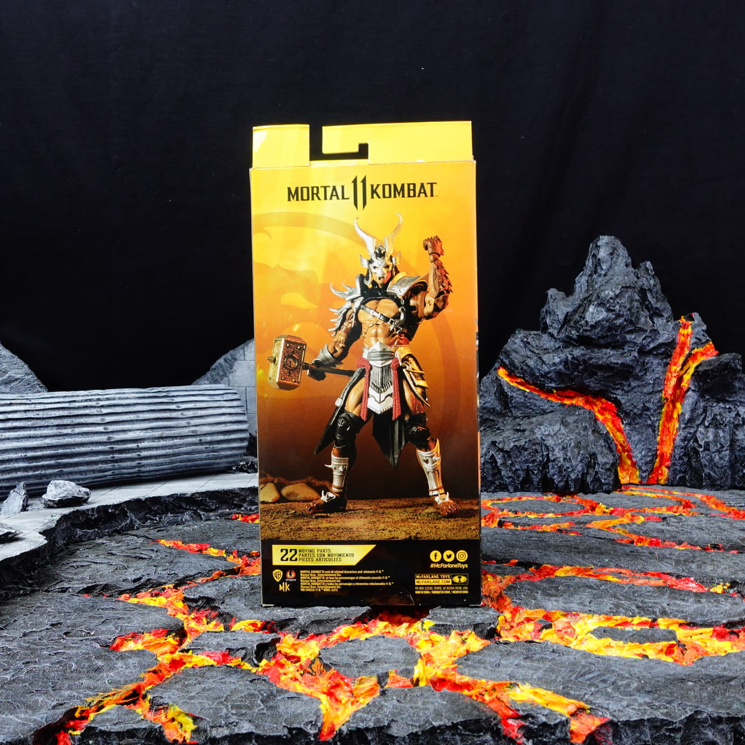  McFarlane Toys Mortal Kombat Shao Kahn (Platinum Kahn