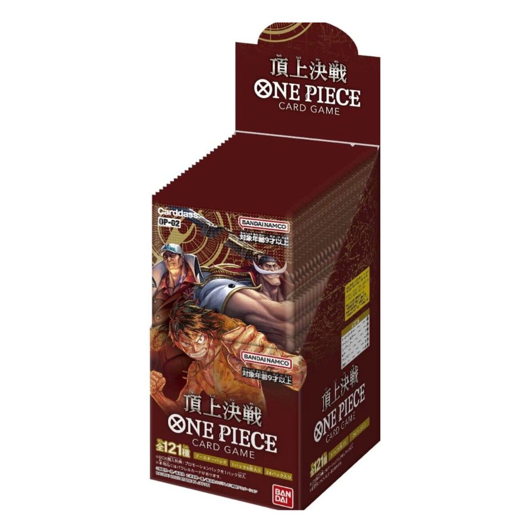 [Bandai] Thẻ Bài One Piece TCG Summit Decisive Battle Booster Box OP02 ...