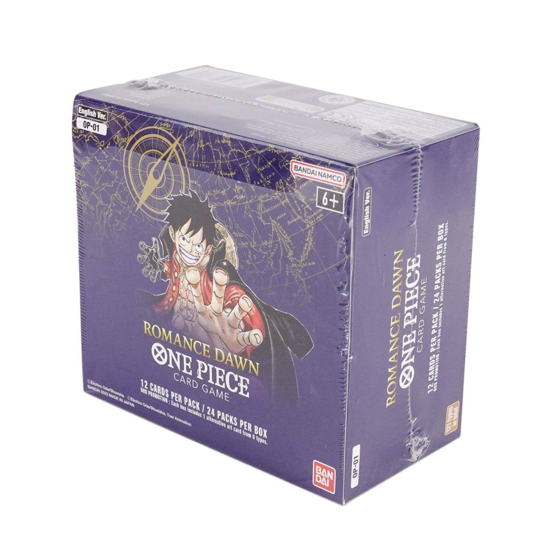 [Bandai] Thẻ bài One Piece TCG OP1 Romance Dawn Booster Box OP01 phiên bản tiếng Anh
