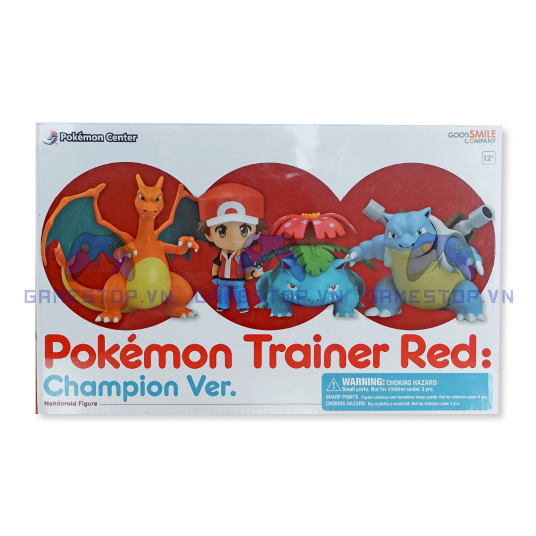 [Goodsmile] Mô hình Nendoroid Red Champion Ver Charizard Blastoise Venusaur dòng Pokemon POKNDP01