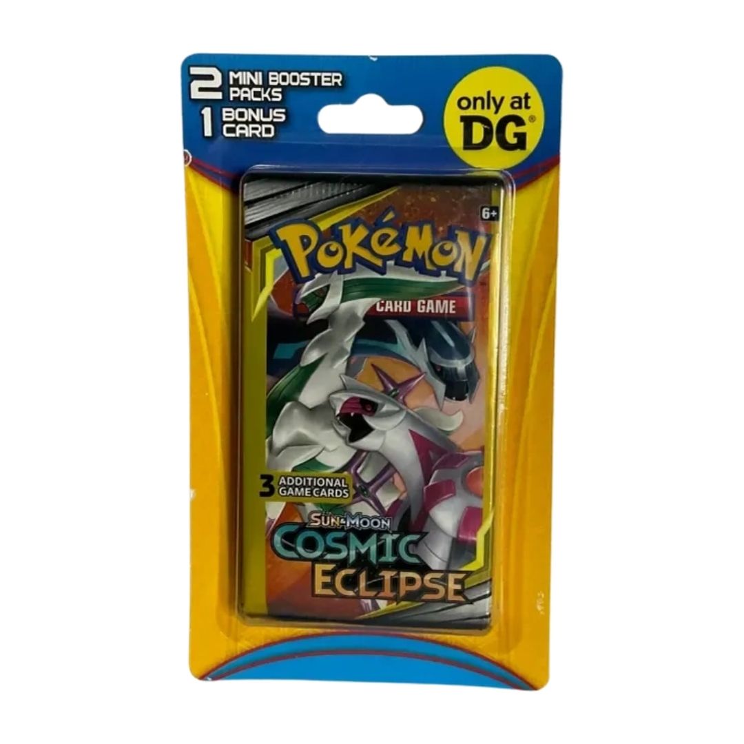 Thẻ bài Pokemon TCG Sun and Moon Cosmic Eclipse 2 Mini Booster Pack and 1 Bonus Card phiên bản tiếng Anh POKTCGUSBP69