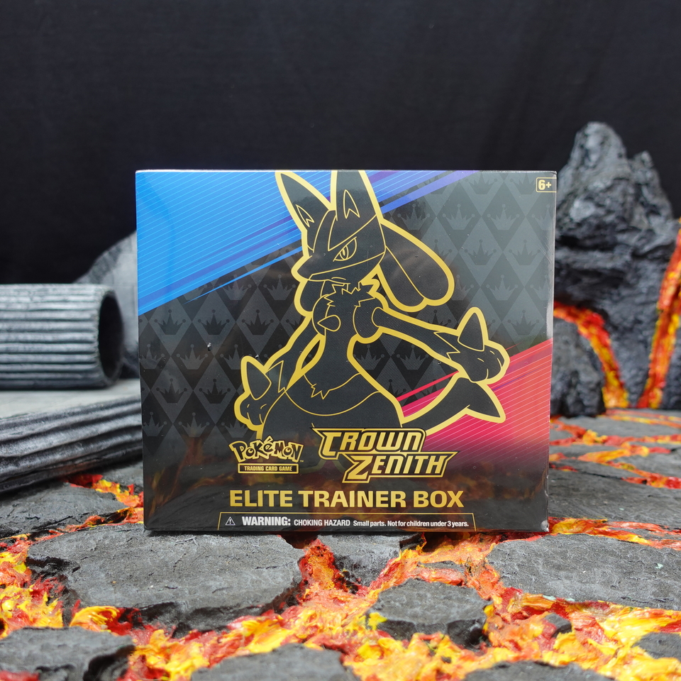 Thẻ bài Pokemon TCG Sword and Shield Crown Zenith Elite Trainer Box