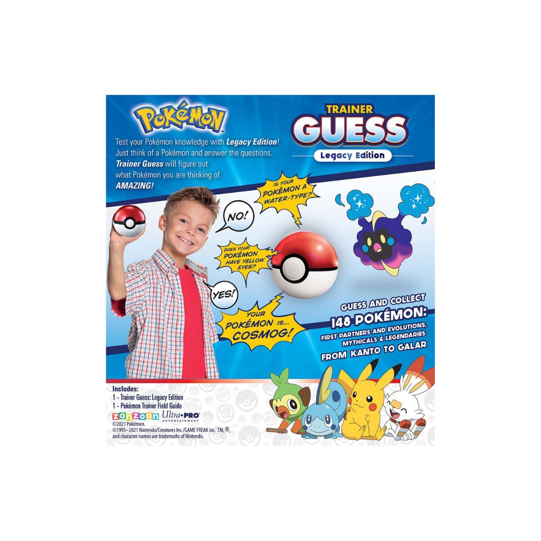 [Ultra Pro] Đồ chơi Pokemon Trainer Guess Legacy Edition Electronic Guessing Game POKUP02