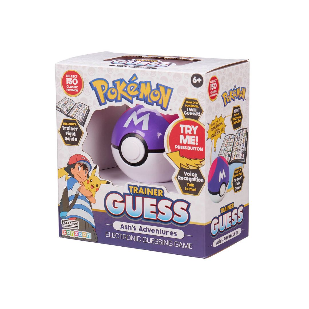 [Ultra Pro] Đồ chơi Pokemon Trainer Guess Ash's Adventures Electronic Guessing Game POKUP03