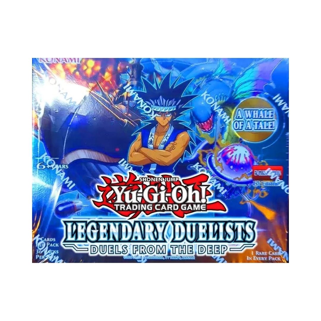 Konami] Thẻ bài Yugioh TCG Legendary Duelists Duels From the Deep Booster  Box 1st Edition LED9 phiên bản tiếng Anh YGTCGBOOB22 