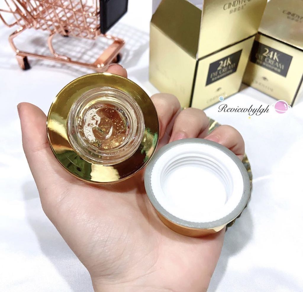 [HCM]KEM GIẢM THÂM QUẦNG MẮT VÀNG 24K CINDYNAL NỘI ĐỊA TRUNG