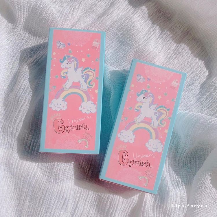 [Hcm]Son Thỏi Unicorn Ggirlish Hộp Giấy Thái Lan