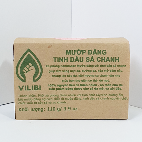 Xà Phòng Handmade Vilibi - Mướp Đắng Và Tinh Dầu Sả Chanh