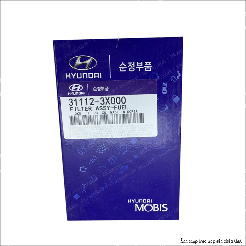 Lọc nhiên liệu Kia K3 đời 2013-2018, Cerato/KiaForte đời 2016-2018. (HYD)