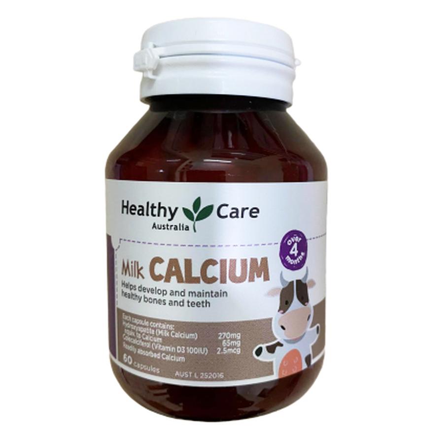 Canxi sữa Healthy Care Kids Milk Calcium 60 viên