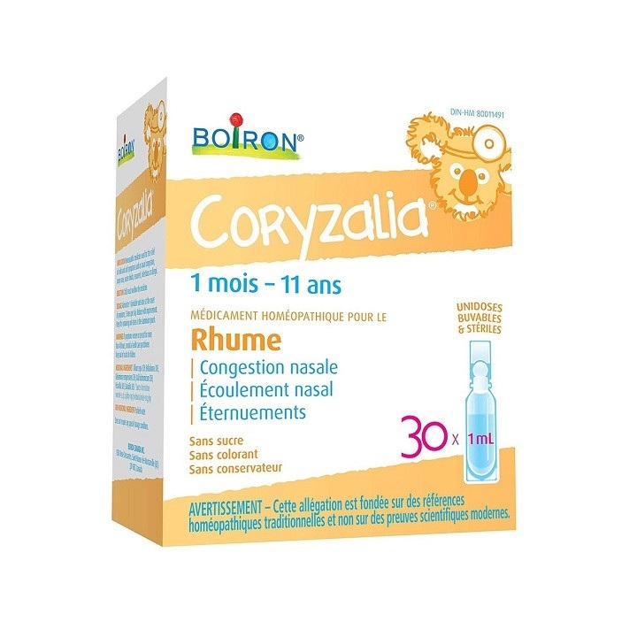 Muối uống Boiron Coryzalia 30 ống