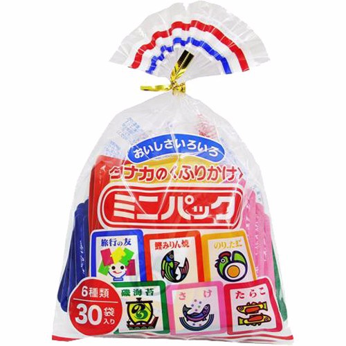 Gia vị rắc cơm Tanaka Nhật Bản 6 vị 30 gói