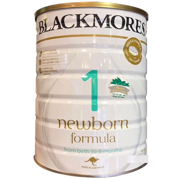 Sữa Blackmores Newborn Fomula Số 1 Lon 900g
