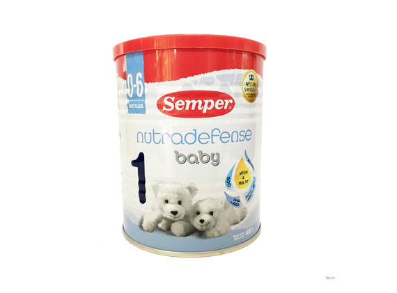 Sữa bột Semper Nutradefense Baby số 1 Lon 400g
