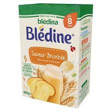 Bột lắc sữa Bledina 8m+ vị bánh mì lúa mạch