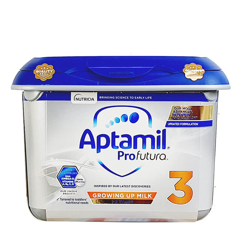 Sữa Aptamil Profutura [Aptamil bạc Anh] số 3 hộp lùn 800g