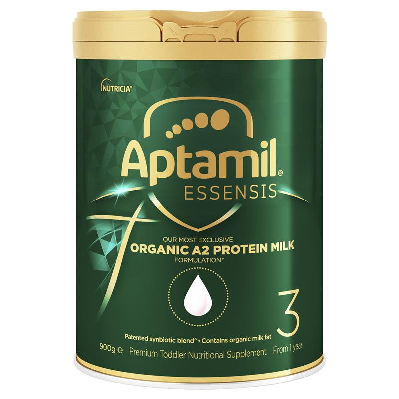 Sữa Aptamil Essensis Organic A2 Protein của Úc Số 3 Lon 900g