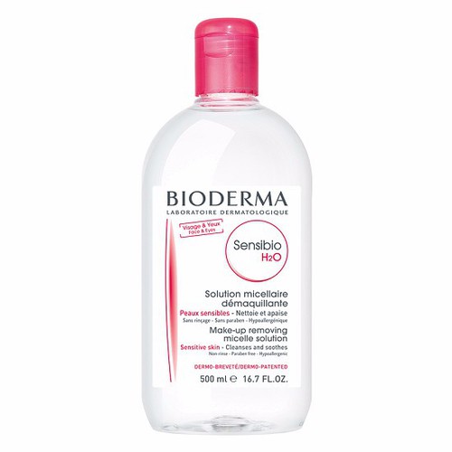 Nước Tẩy Trang Bioderma Sebium H2O nhãn hồng (da thường) 500ml