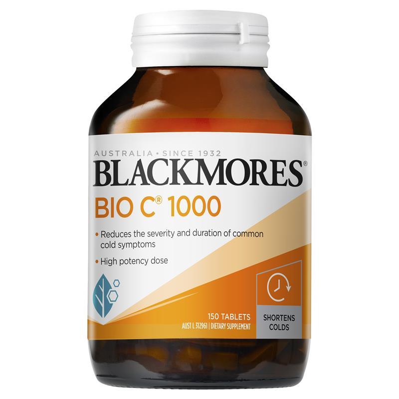 Viên Uống Bổ Sung VitaminC Blackmores - Bio C 1000 hộp 150v