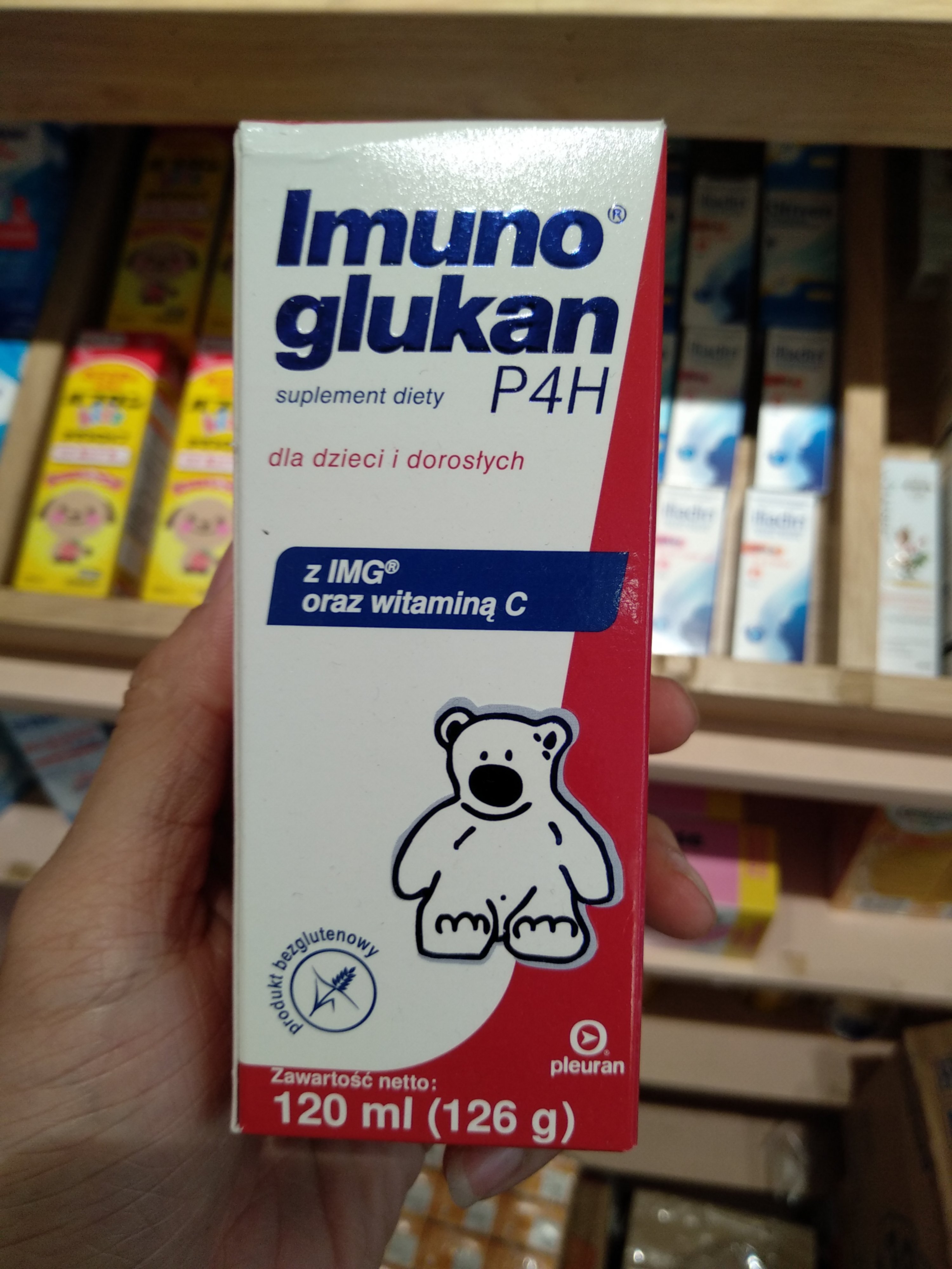 Tăng đề kháng Imuno Glukan (nội địa Balan)