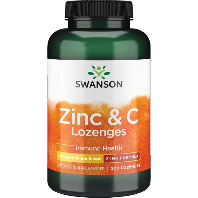 Viên uống bổ sung SWANSON Zinc & C của Mỹ 200v