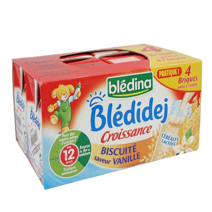 Sữa nước Bledina vị biscuite vanille 12m+