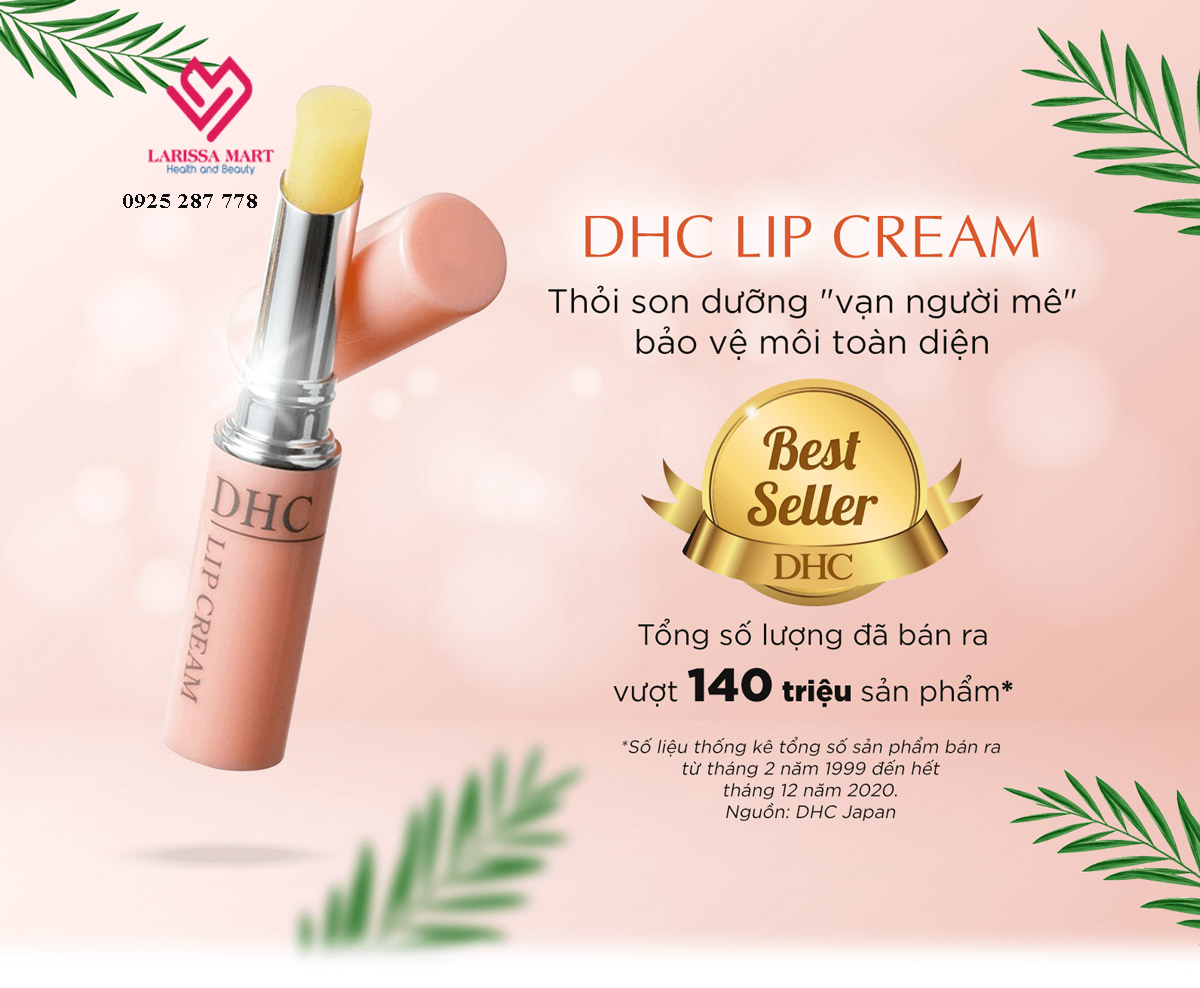 Son Dưỡng Môi Dhc Lip Cream Thỏi 1.5G | Larissa Mart