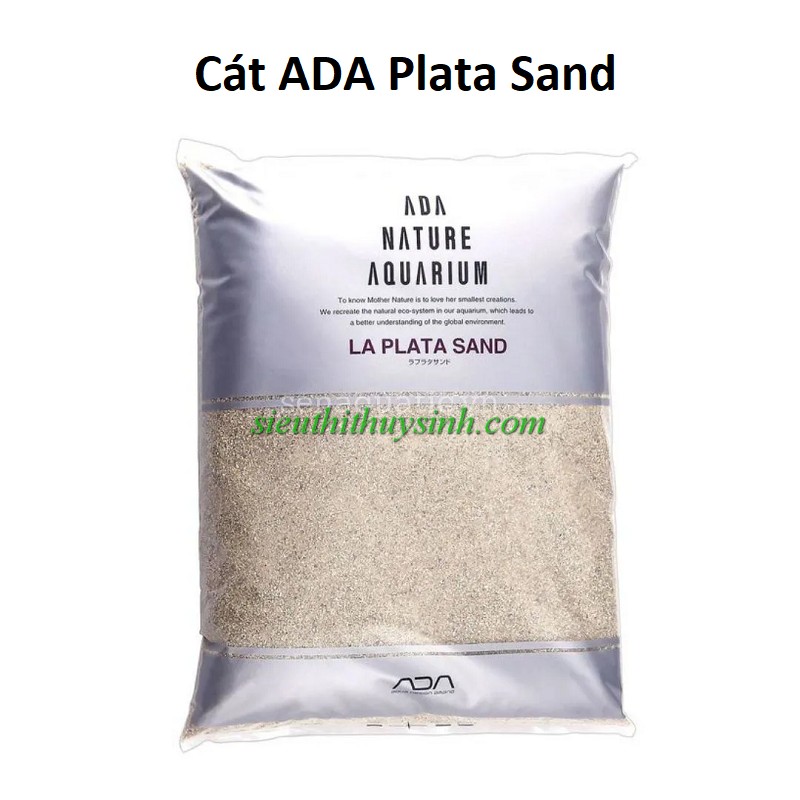 Cát cao cấp siêu sạch ADA - Plata Sand 8kg