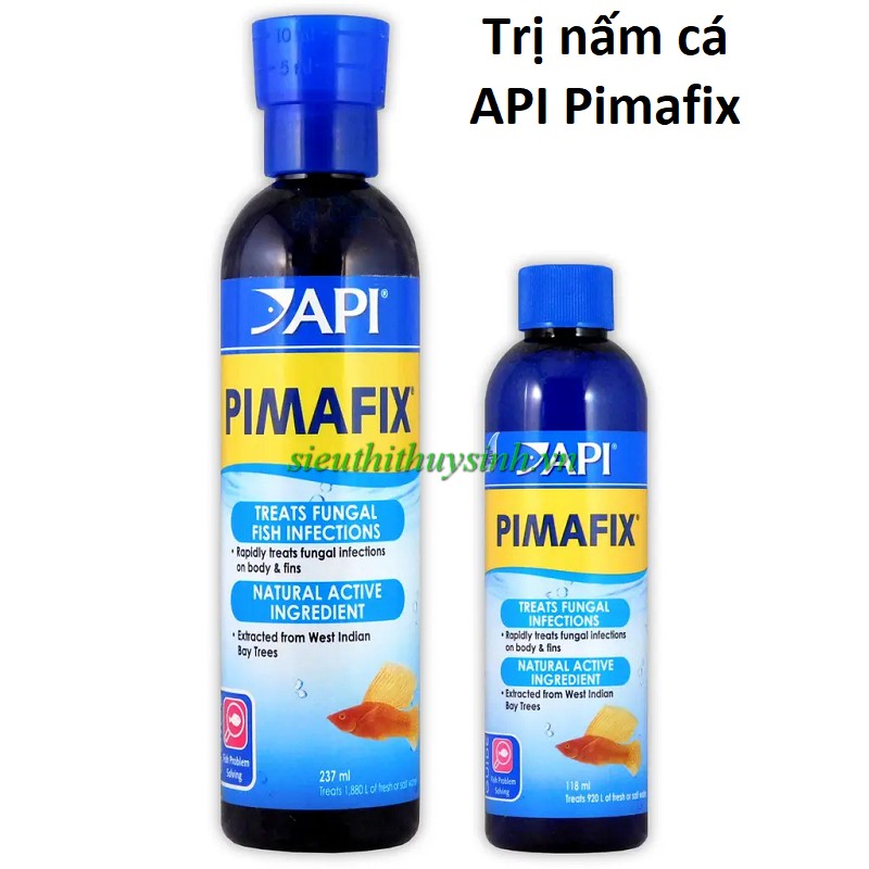 Trị nấm cá API Pimafix - 118ml