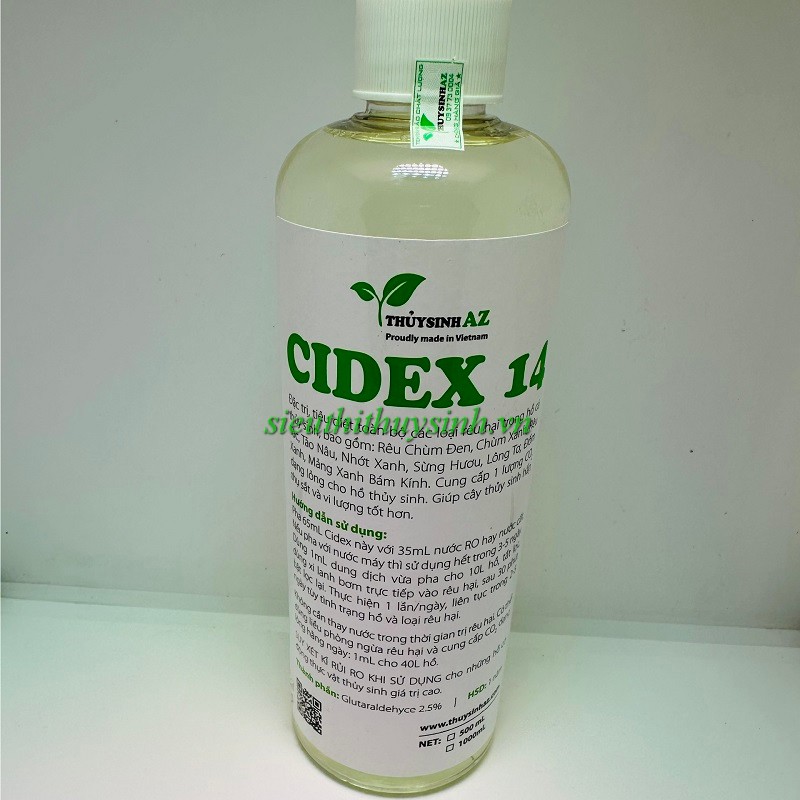 AZ Cidex 14 (diệt rêu hại)