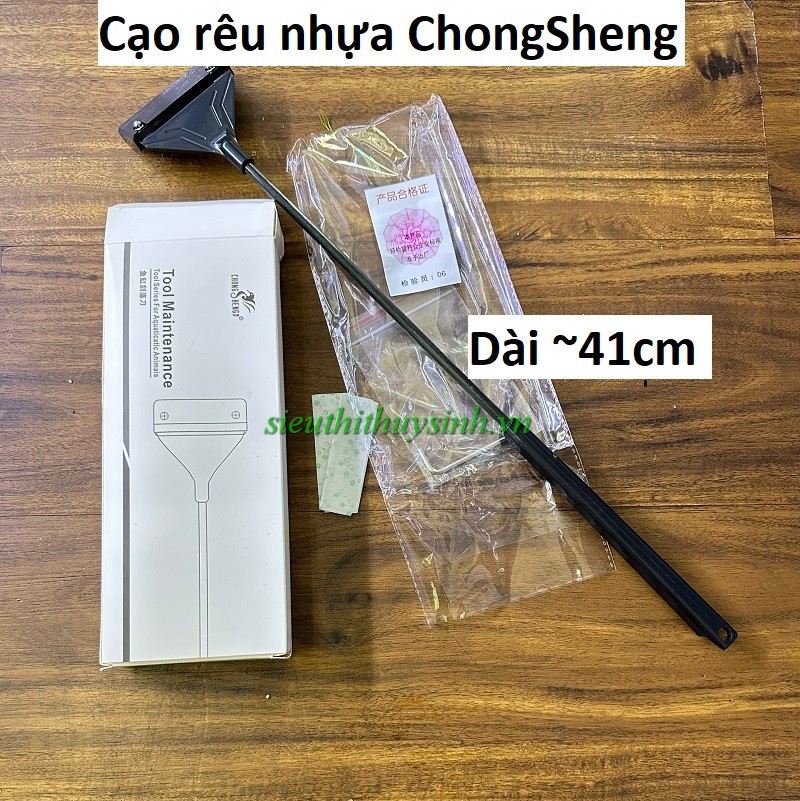 Dao cạo rêu nhựa Chongsheng (đã bao gồm 2 lưỡi dao inox đi kèm)