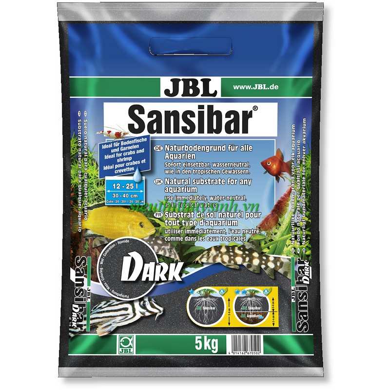 Cát JBL Sansibar - Dark 5Kg