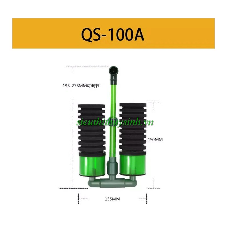 Lọc Bio Qanvee QS (có hộp lọc) - 100A