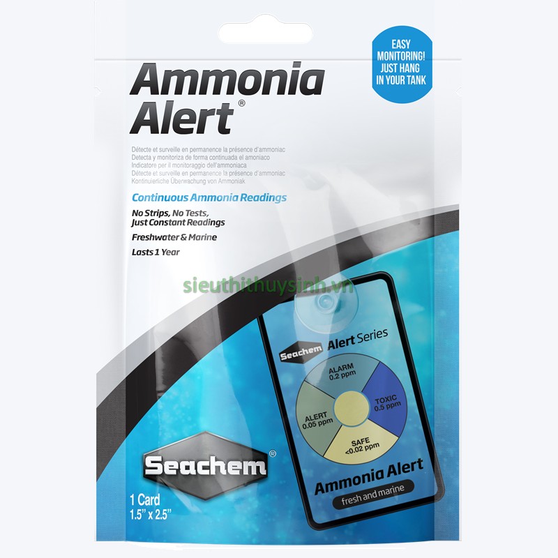 Seachem Amonia Alert
