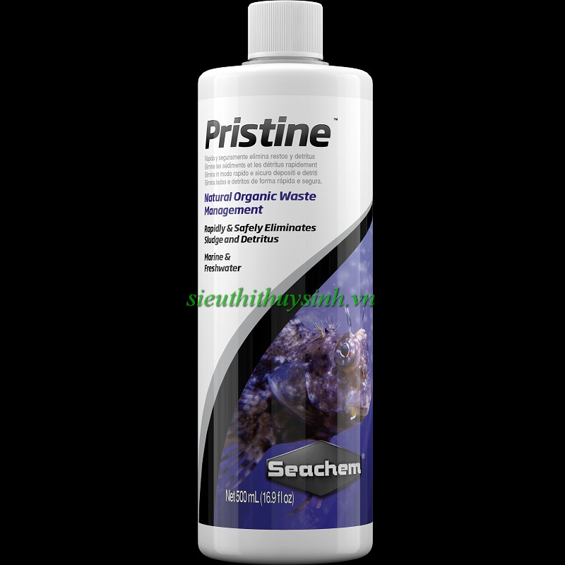 Vi sinh phân hủy cao cấp Seachem Pristine - 500ml