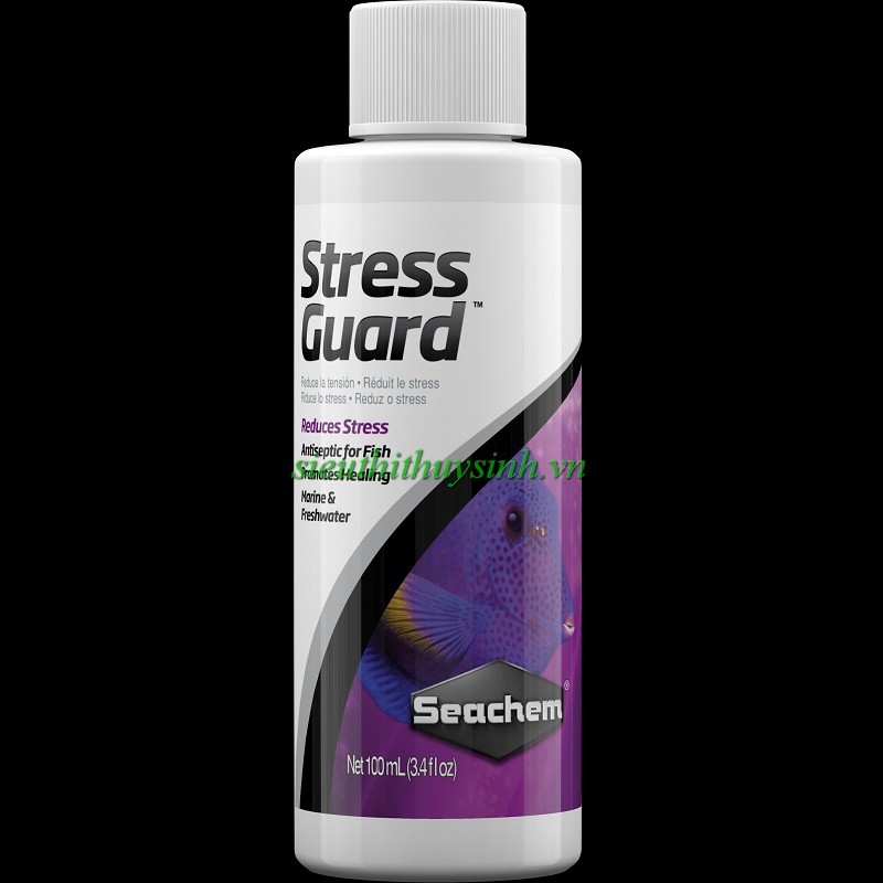 Giảm stress cho cá - Seachem Stressguard - 100ml