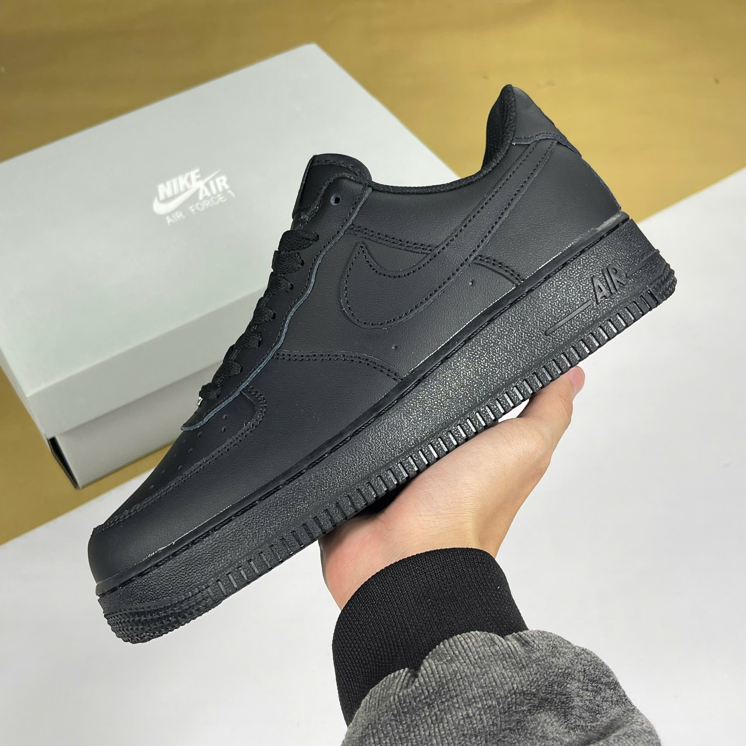 Giày Nike Air Force 1 Triple Black Full Đen
