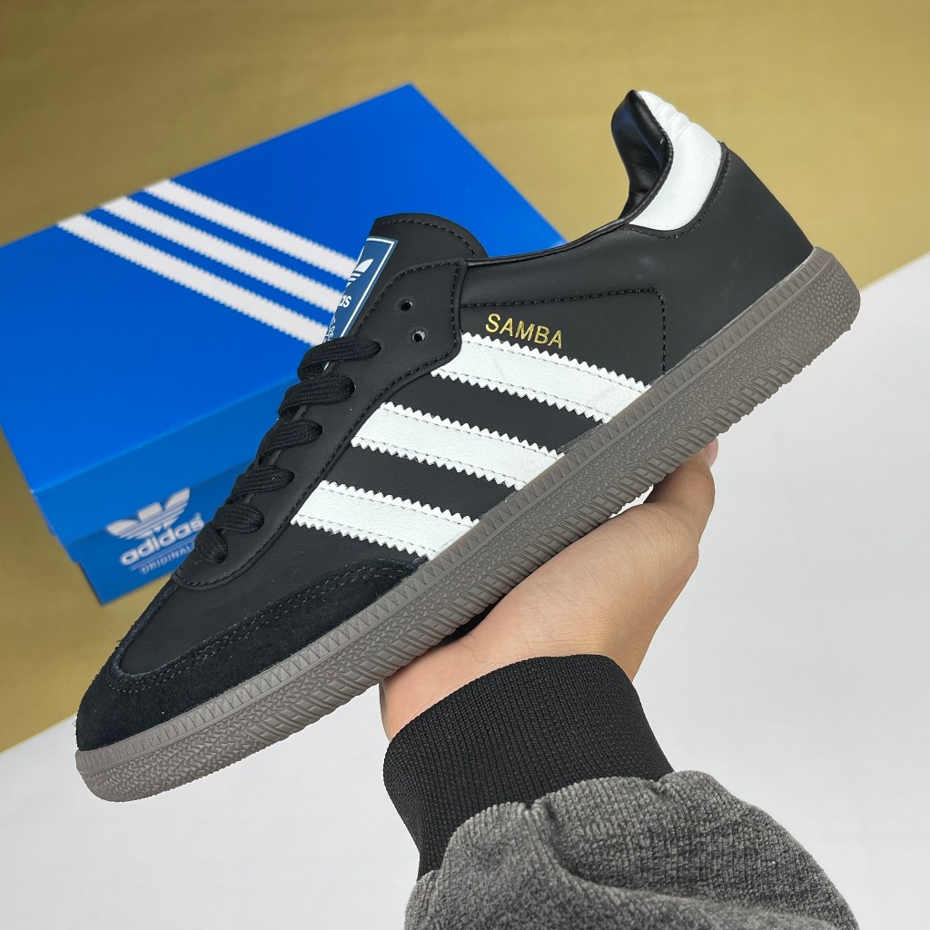 Giày Adidas Samba OG Black Gum Samba Đen Đế Nâu