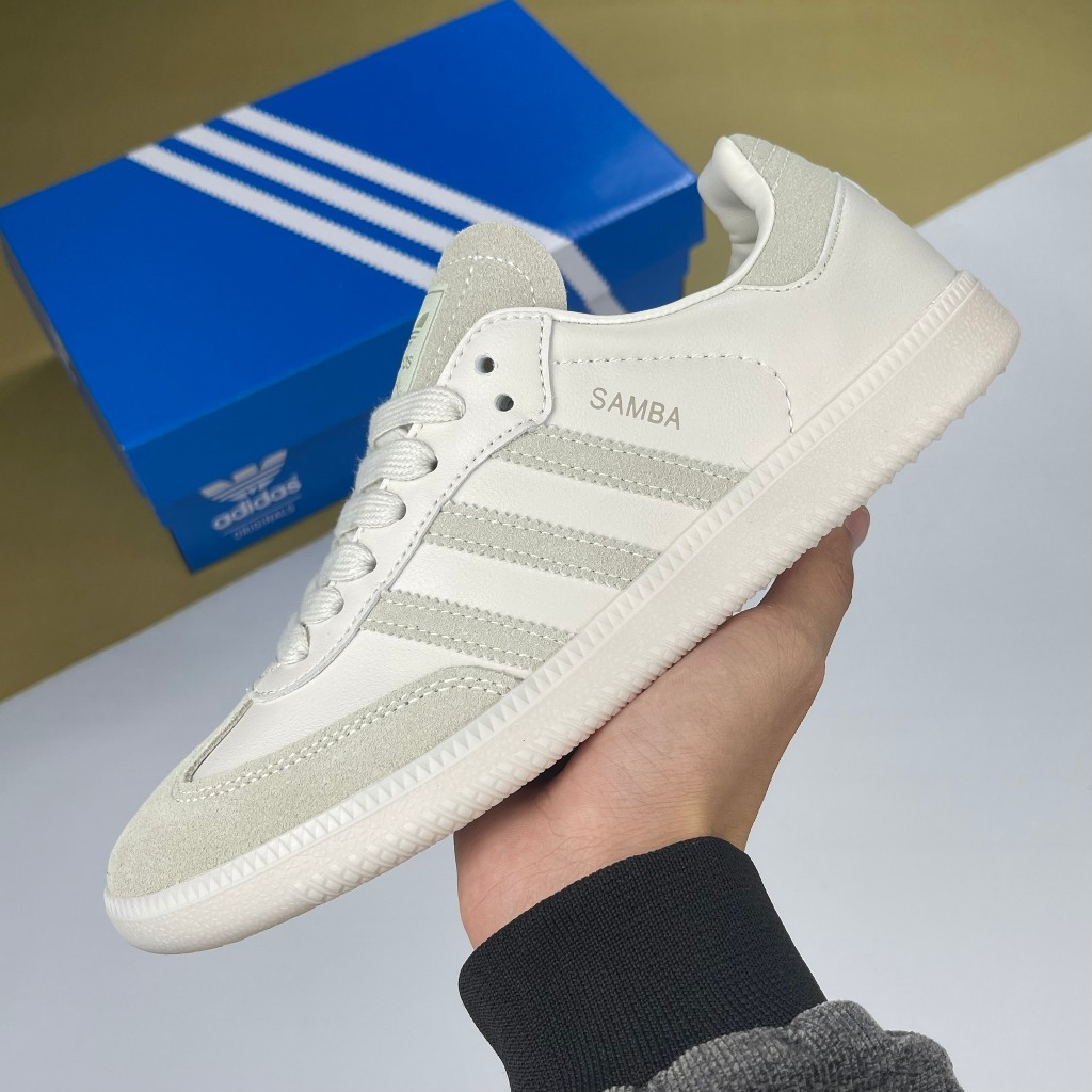 Giày Adidas Samba Pharrell Williams Humanrace Samba Full Kem Da Lộn