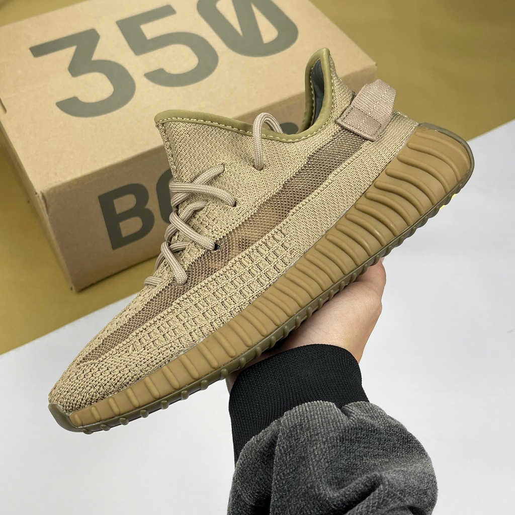 Giày Adidas Yeezy 350 V2 Earth Nâu Đất Boost Nén Hạt