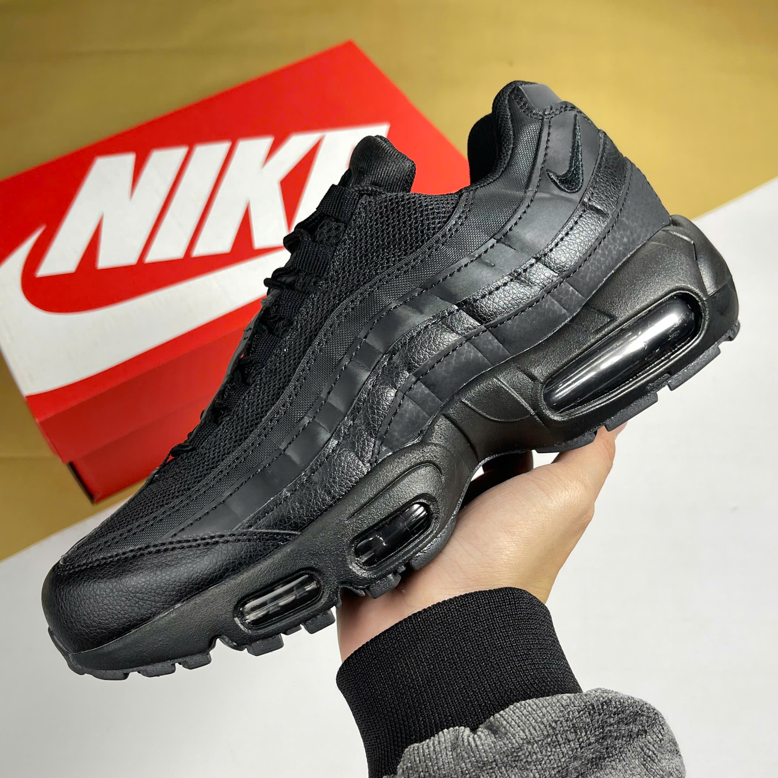 Giày Max 95 Triple Black Full Đen