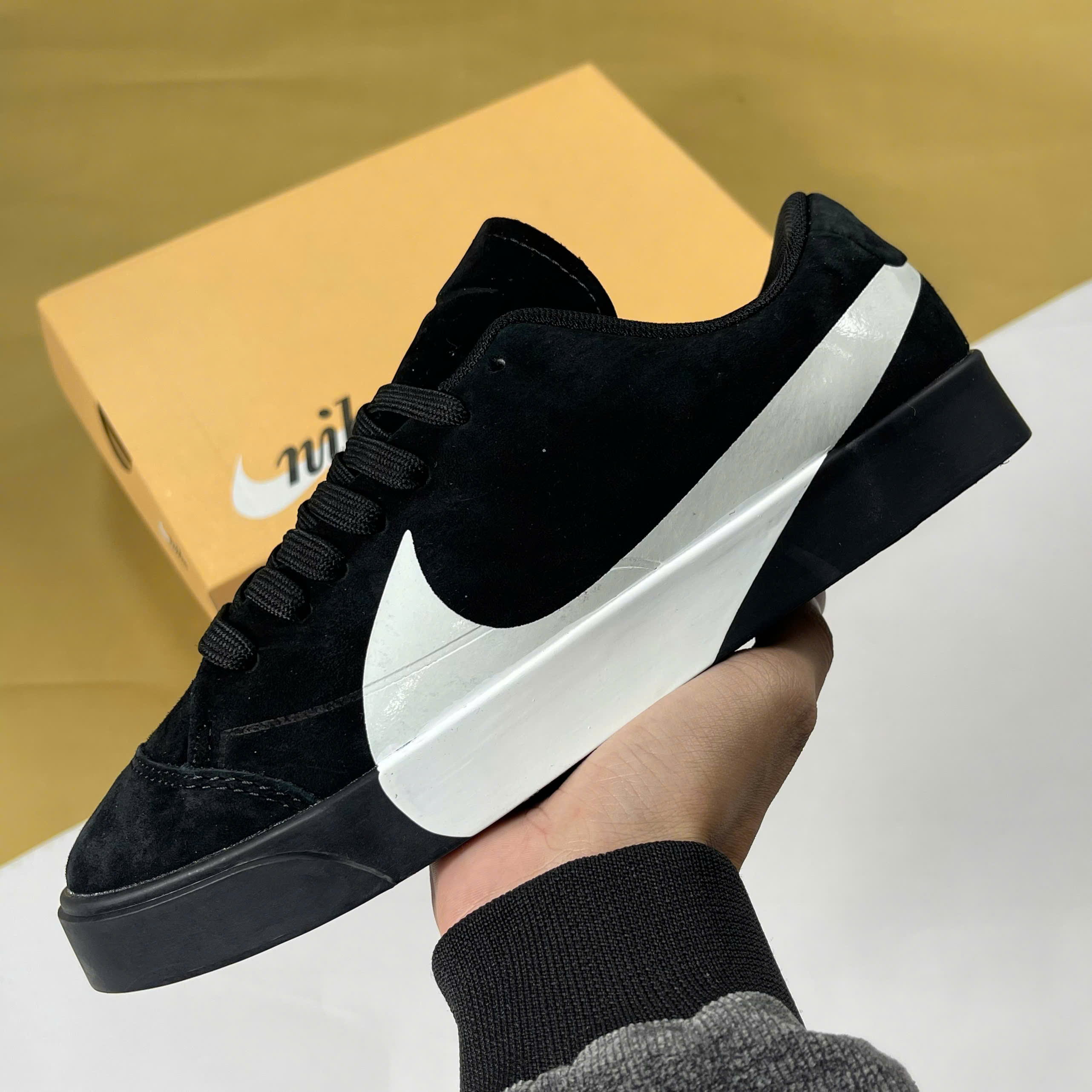 Giày Nike Blazer City Black White Đen Trắng - Nike giày thể thao chất lượng