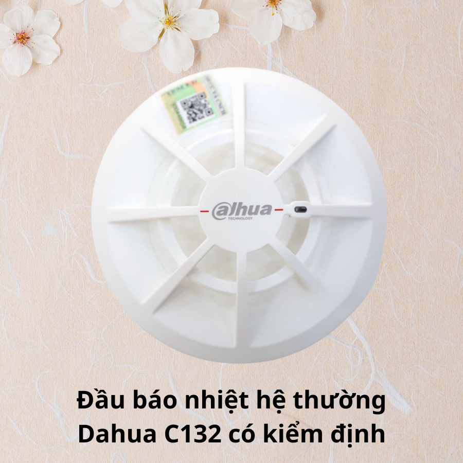 Đầu báo nhiệt Dahua C132 có kiểm định