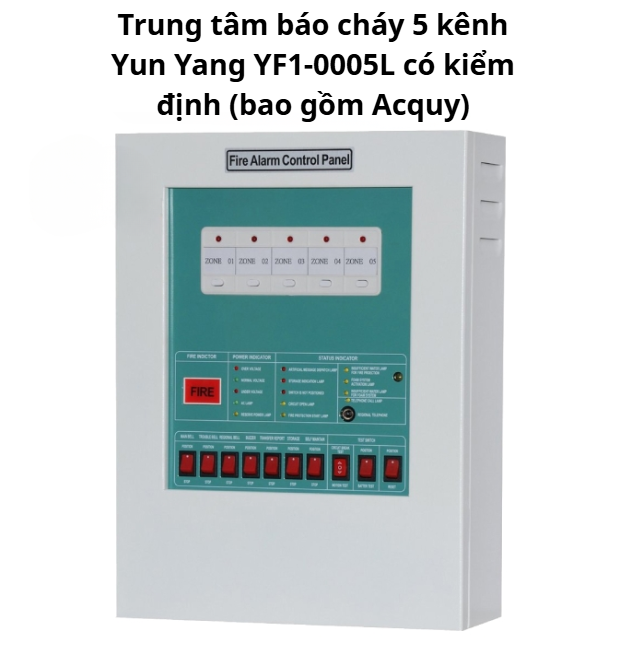 Trung tâm báo cháy 5 kênh YunYang