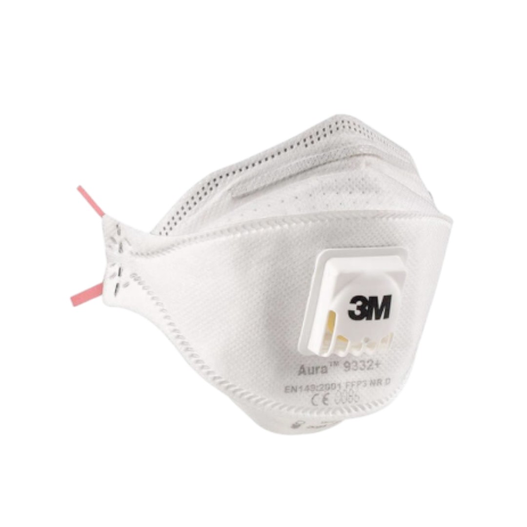 Khẩu Trang Lọc Bụi Bảo Vệ Hô Hấp 3M™ AURA™ 9332A+, P3, 10 Cái/Hộp, 12 Hộp/Thùng