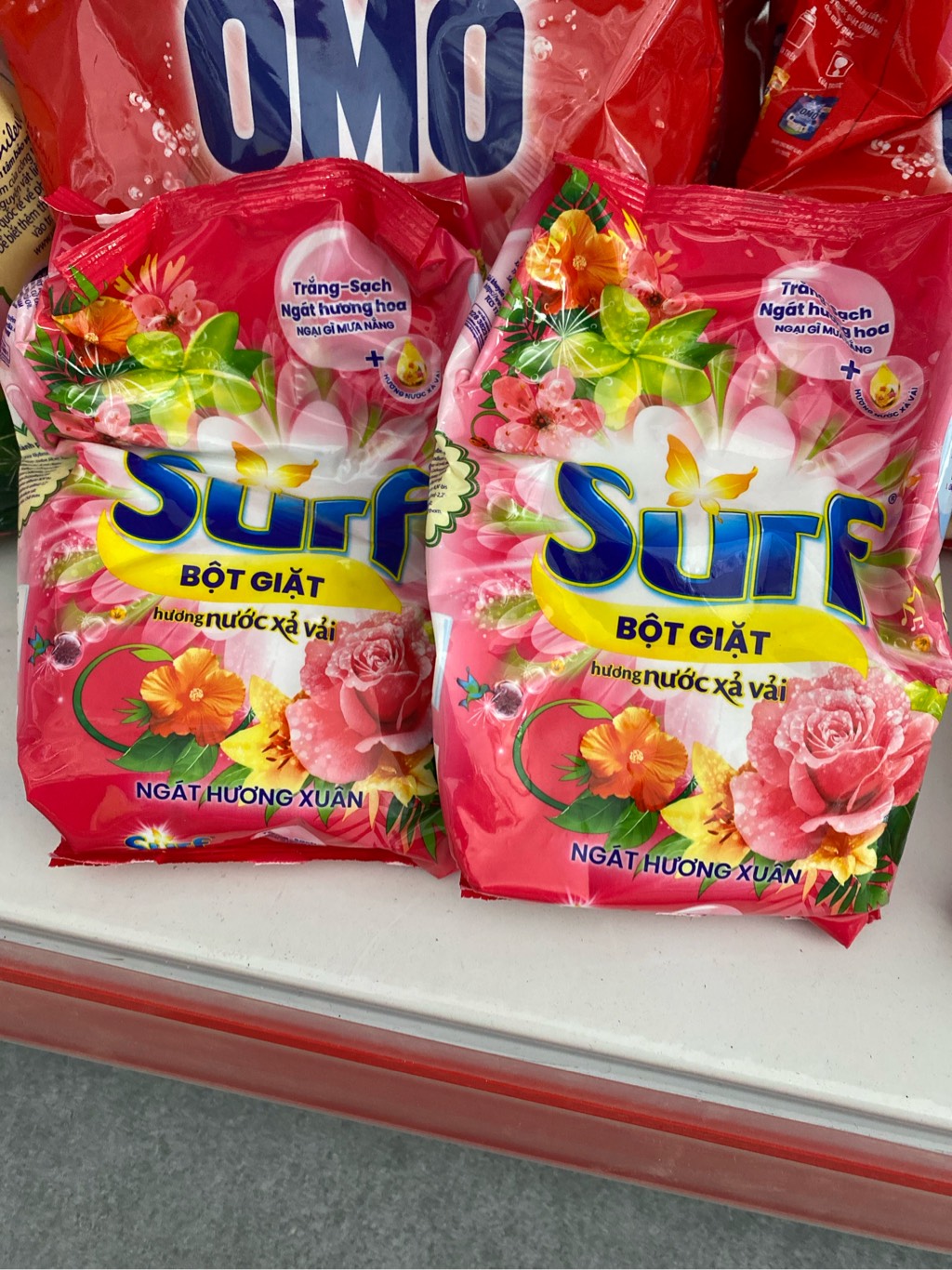SURF Bột Giặt Hương Nước Xả Văi Ngát Hương Xuân380g/36 gói