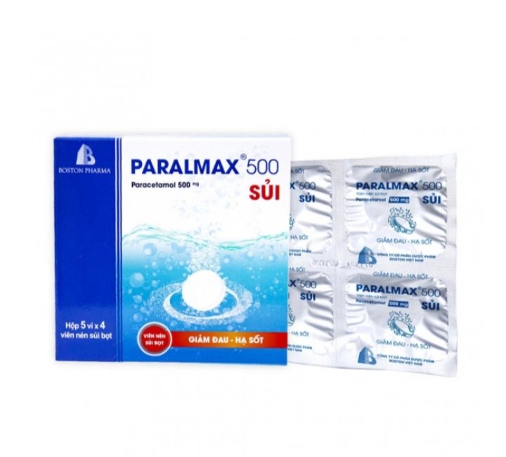 Paralmax 500 sủi-duoc-ban-tai-Nhà thuốc Tâm Đức