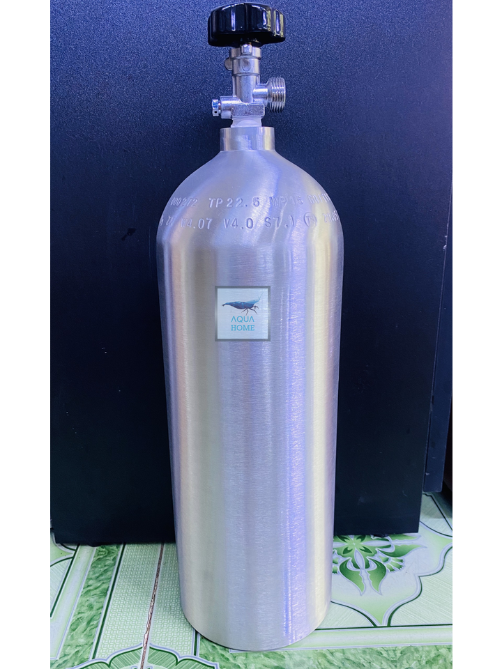 Bình CO2 nhôm Taiwan - 4L (cao ~47cm)
